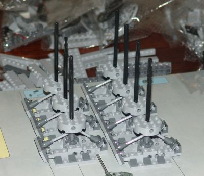 Lego Millenium Falcon 10179 - the undercarriage