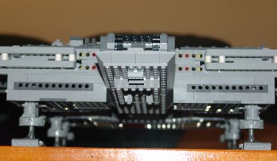 Lego Millenium Falcon 10179 - looking up from underneath
