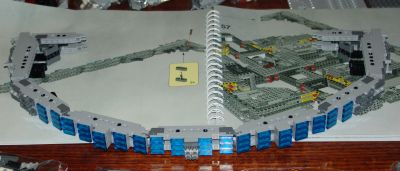 Lego Millenium Falcon 10179 - working on the engine lights