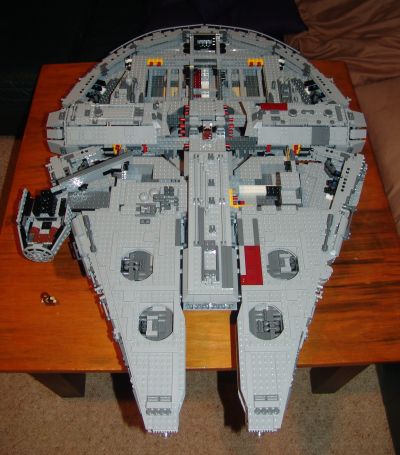 Lego Millenium Falcon 10179 - work completed by Boxing Day night