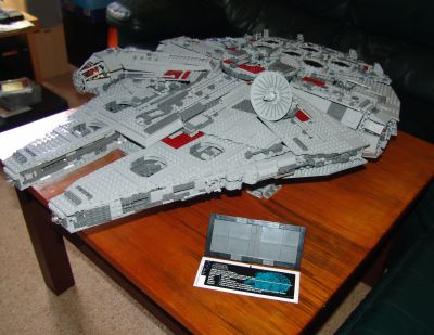 Lego Millenium Falcon 10179 - Finished set