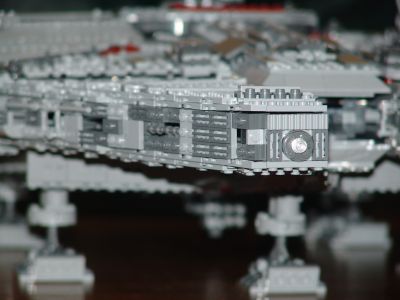 Lego Millenium Falcon 10179 - closeup of front